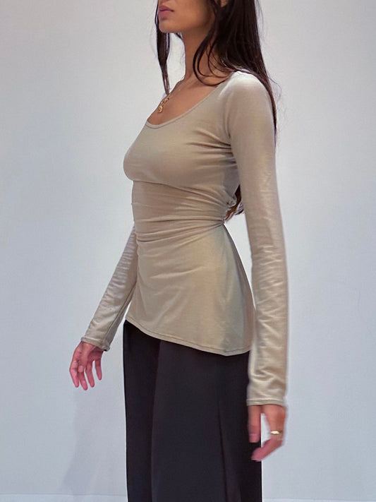 Le top MARTINI A/H BEIGE CHAUD