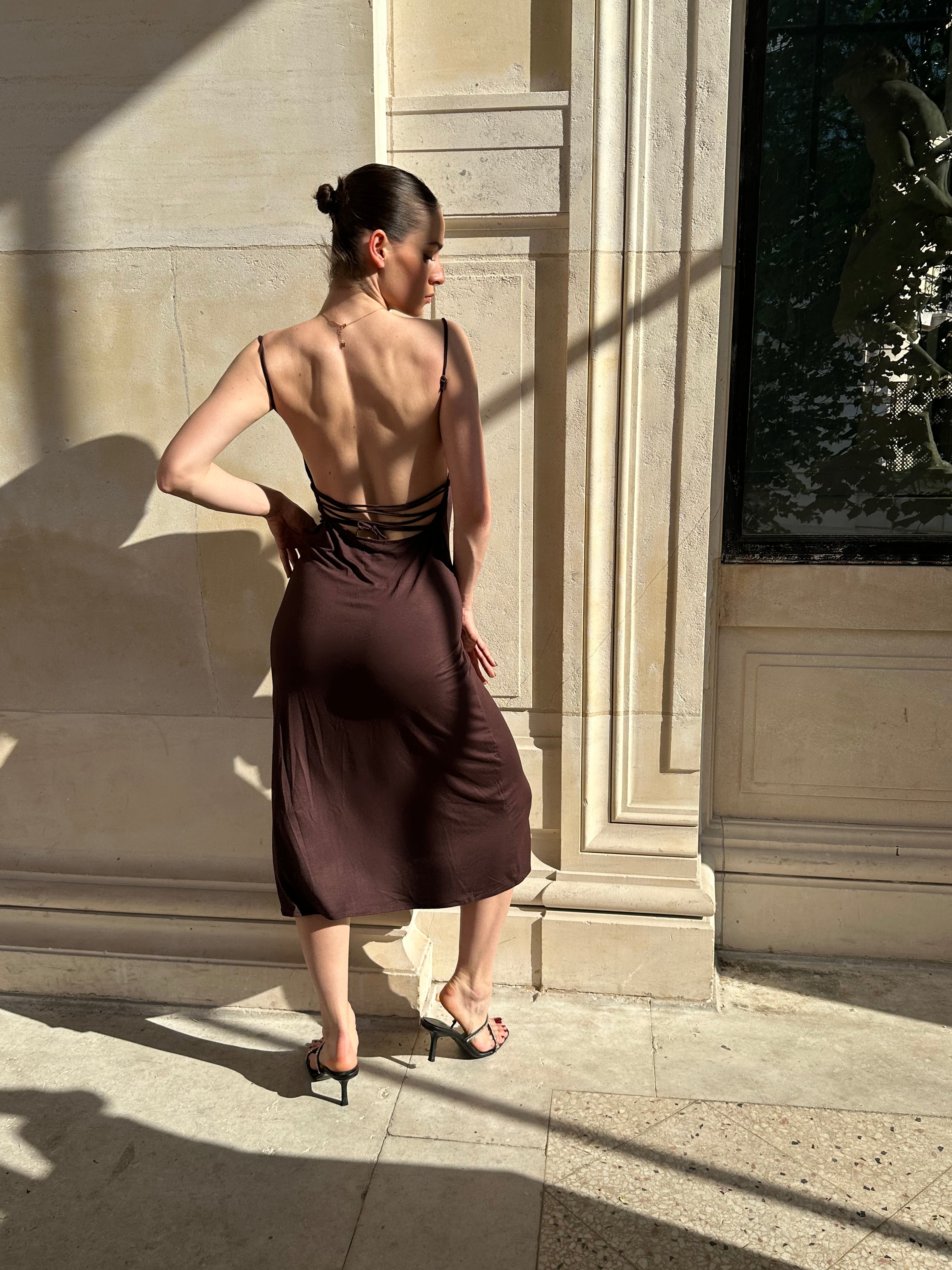 La robe MARTINI DOS NU